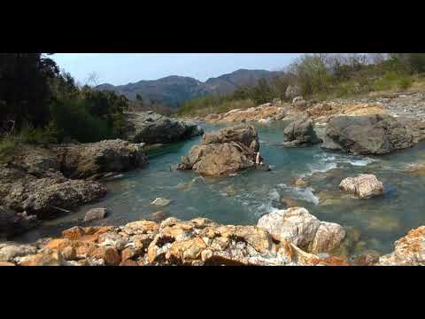 Hakusan Tedorigawa Geopark Scenery: Torigoe Riverside | 白山手取川ジオパーク景色：鳥越河原