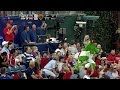 ATL@PHI: Phanatic gives fans, booth a popcorn ...