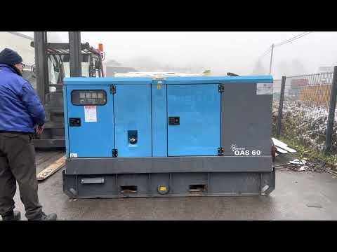 Notstromaggregat Atlas Copco QAS60 Perkins 60kVA - Nr. 830