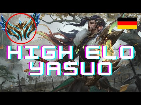Yasuo Guide german Challenger 🥇 Midlane High Elo Gameplay Analyse Tipps Runen 2022 Ranked S12 League