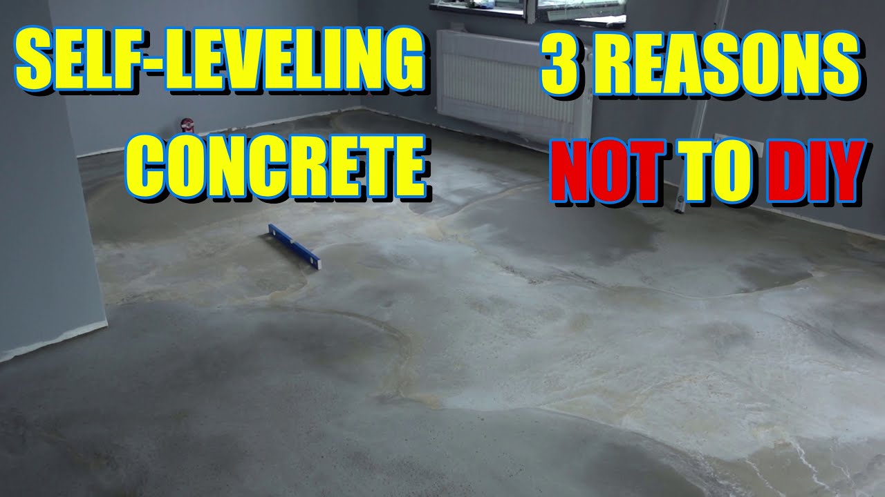 Why is self leveling concrete so expensive? Wiki REF
