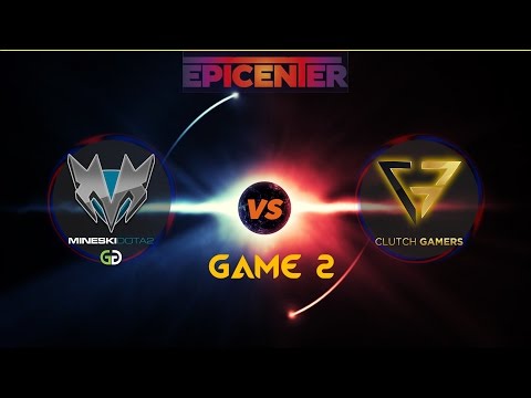 Mineski vs Clutch (Game 2) | EPICENTER 2017  - SEA Qualifier