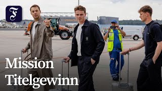 Fußball-WM: DFB-Team auf dem Weg in die USA