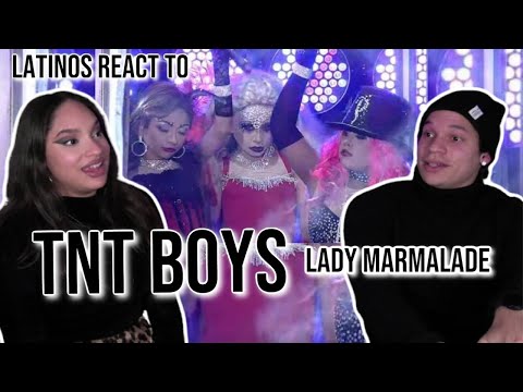 Latinos react to TNT BOYS "pink, christina aguilera, mya - lady marmalade" | REACTION