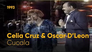 Celia Cruz y Oscar De Leon - "Cucala" en Amanecer Latino - Tenerife (1993)