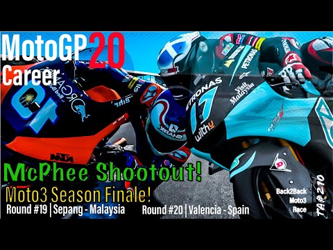 Motogp20 Moto3 KTM Career | Part 19 | Final Shootout!