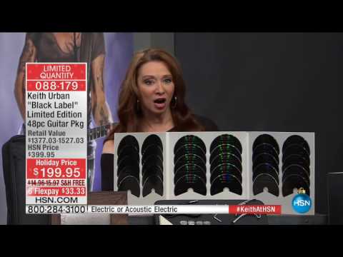 HSN | Keith Urban Guitar Collection 11.26.2016 - 10 PM