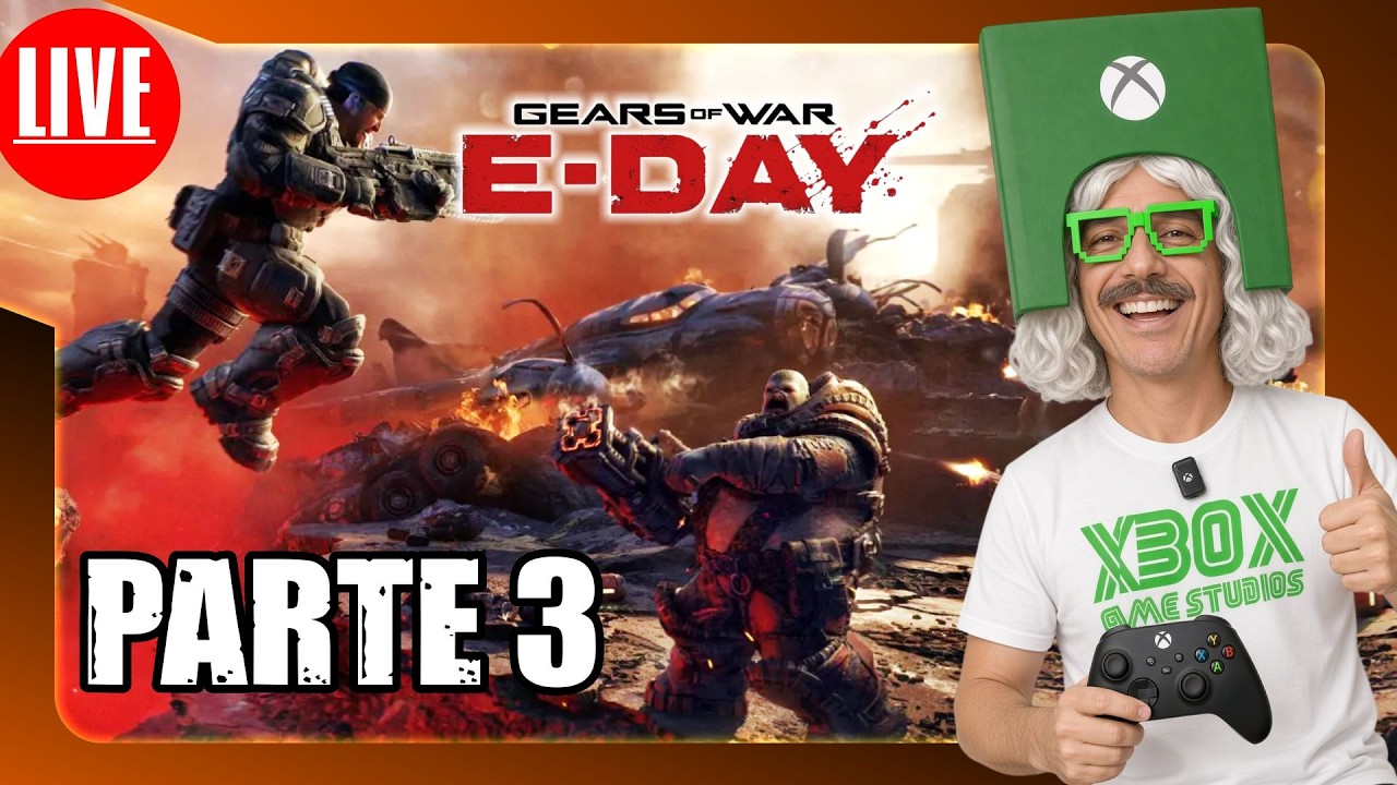 🎮🚨AO VIVO - Gears of War: E-Day -  PARTE 3 #GearsofWarEDay