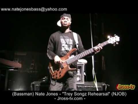 James Ross @ (Bassman) Nate Jones - "Trey Songz"- (Rehearsal) - Jross-tv