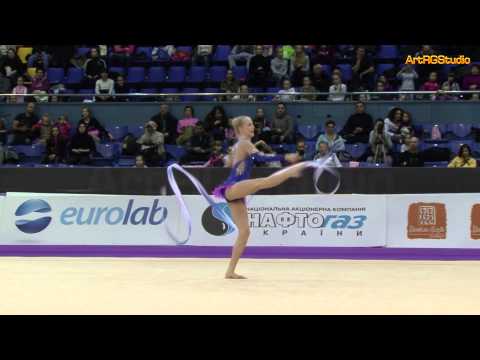 RANTSI Kati (FIN) Ribbon - 2012 World Cup Kiev "Deriugina Cup" 2012-03-18 - HD1080