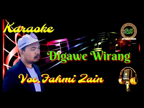 karaoke digawe wirang voc.fahmi zain