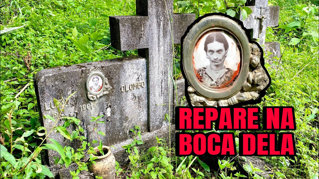 NINGUÉM VEM NESSE CEMITÉRIO ABANDONADO DA SENHORA BRAVA 😱