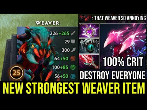 NEW Most Cancer Build 100% Crit + Eye of Skadi Crazy Attack Slow Destroyed Max Items SF & WK DotA 2