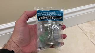 Everbilt Magnetic Doorstop Installation