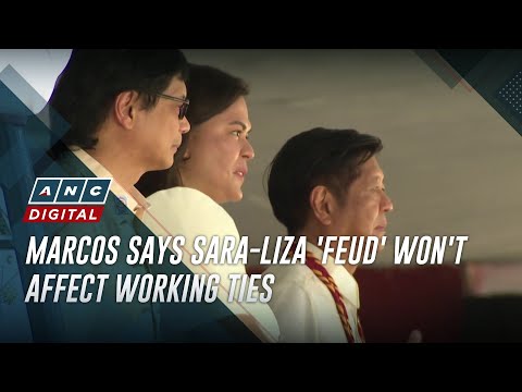Marcos says Sara-Liza 'feud' won't affect working ties