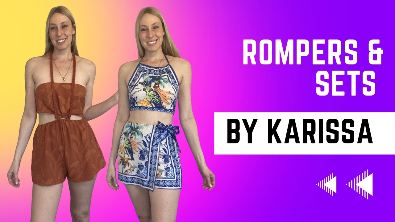 Rompers, jumpsuits and outfit sets try on haul