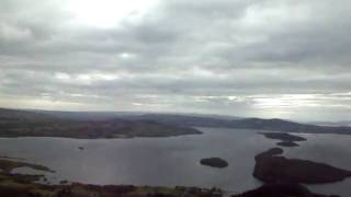 preview picture of video 'Conic Hill overlooking Loch Lomond'