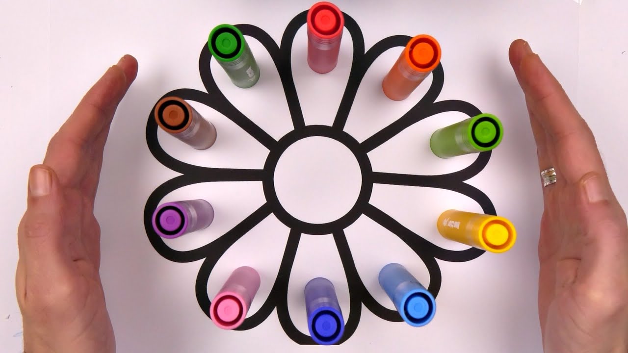 🌼 Dive into Creativity: Big Daisy Marker Fun for Kids! | AKN Kids House 🖍️