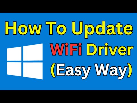 How To Update WiFi Driver Windows 10 In Laptop (Simple and Quick Way)