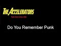 The Accelerators  "Do You Remember Punk"