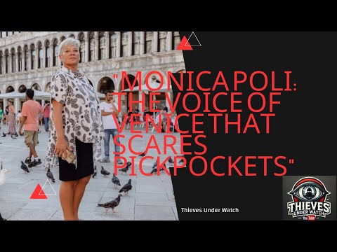 Monica Poli: The Voice of Venice That Scares Pickpockets