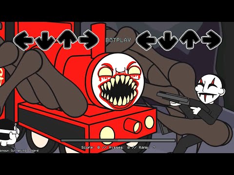 FNF Choo Choo Charles but REVERSED in Friday Night Funkin be like