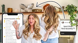 a *realistic* slow living day in my life (is solar worth it? anxiety/introvert & thrift finds)