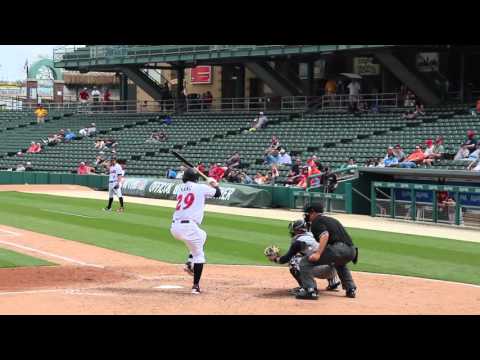 MVI 5744  - 2016.04.20 - Toledo Mudhens at Indianpolis Indians - Jung-ho Kang 강정호