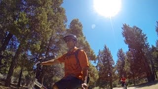 preview picture of video 'Biking around Big Bear Lake'