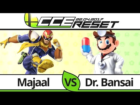 CCE RESET LR1 - Majaal (Capain Falcon) vs Dr. Bansai (Dr. Mario) - Smash 4
