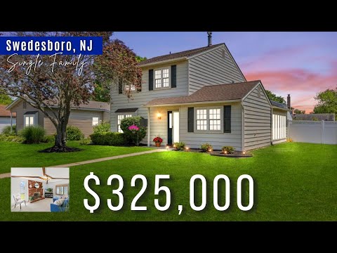 SOUTH NEW JERSEY HOUSE FOR SALE | 3 Bed | 3 Bath | Single Family | Great School | HOUSE TOUR
