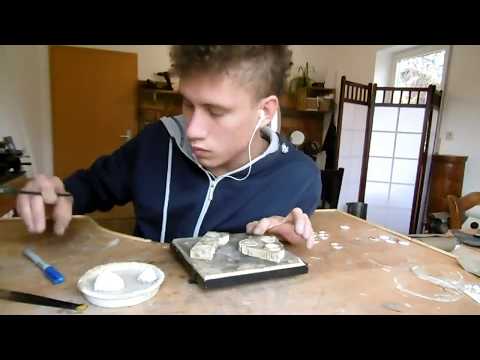 Knopf Ohrschmuck Silber teil 2