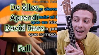De ellos aprendí - David Rees -Full Karaoke