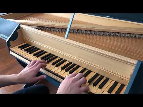 Bernardo Pasquini: Aria c-moll (No. 1) - Italian Virginal For Sale