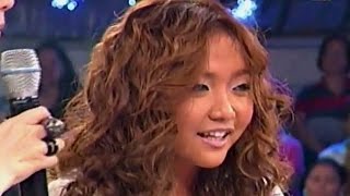 Charice &#39;Note to God&#39; on Wowowee