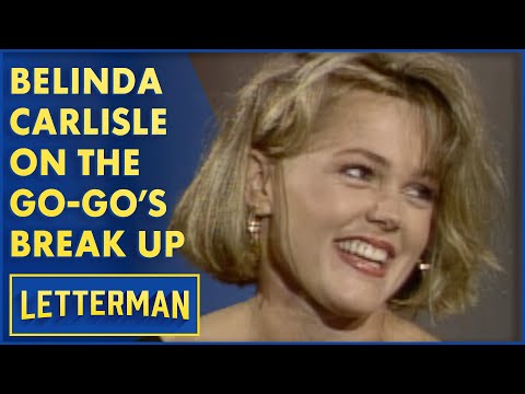 Belinda Carlisle On Why The Go-Go's Broke Up, Performs "Mad About You" | Letterman