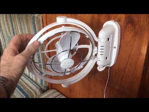 Installing a Caframo Sirocco 2 fan in my Nicholson 32