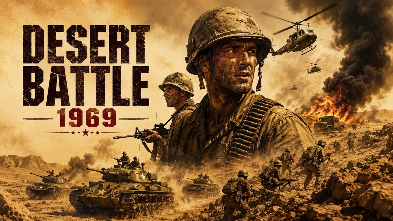 DESERT BATTLE 1969 WW2 Full Feature Film 720