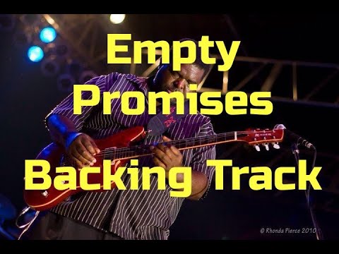 Michael Burks Style Backing Track | Empty Promises | D minor