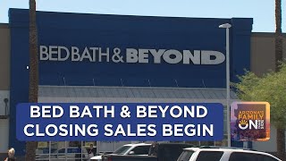 Bed Bath & Beyond liquidation sales begin as store closings near