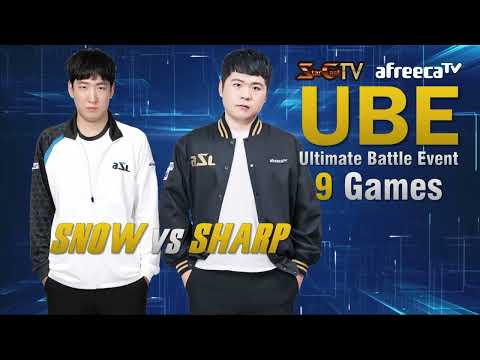 [ENG] Ultimate Battle Event Snow vs Sharp - Starcraft Remastered (StarCastTV English) UBE-7