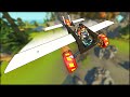 We Evolved Gliders That Land on EXPLOSIVE Wheels! (Scrap Mechanic Gameplay)
