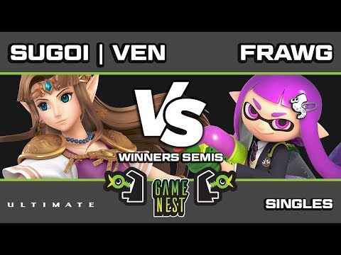 Game Nest Smash It Up: Sugoi | Ven (Zelda) vs Frawg (Inkling) - Winners Semis