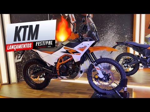LANÇAMENTOS KTM 390 e BAJAJ DOMINAR 250