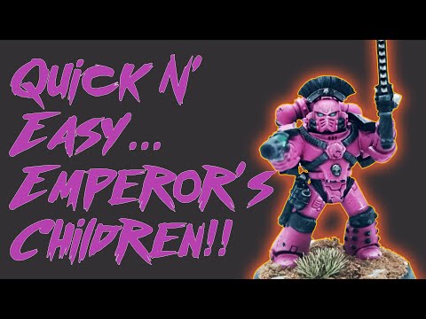 Quick and Easy Emperor's Children - Chaos Space Marines