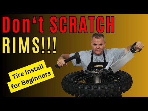 Tire Install tips for Beginners - Dirt Bike