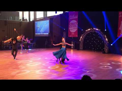Samuli Kalliala ja Pinja Sarviluoma World Cup Boogie Woogie Geneve 2018, first round slow