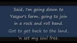 Crosby, Still &amp; Nash - Woodstock Lyrics