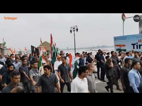 Usually we say this, or hear from others, that what one can change being alone,  but remember the days, when we were not allowed to hoist our flags at homes, it could only be hoisted at government properties. : CM J&K Omar Abdullah after Tiranga Rally in Srinagar.