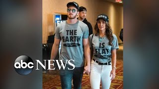 Controversial YouTube star Logan Paul documents Flat Earth conference